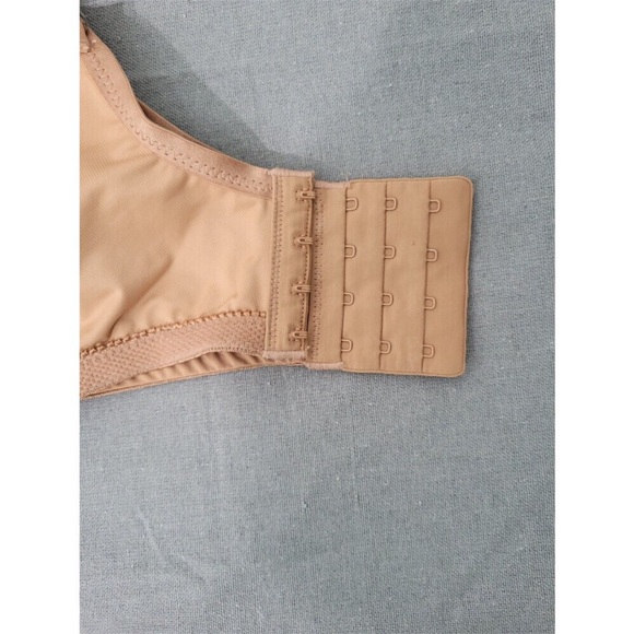 Glamorise Women's Cappuccino Lace Confort Wonder Wire Bra Size 44 G - Picture 7 of 8